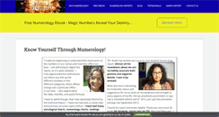 Desktop Screenshot of 123numerologysecrets.com